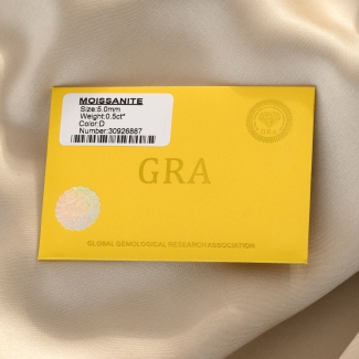 Cercei argint Eclat Drop Glow cu moissanite