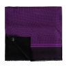 Silk Wool Scarf Uomo Sorrento purple