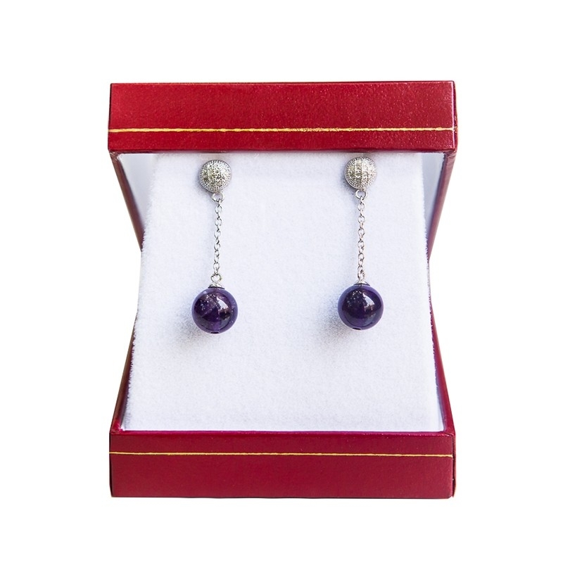 Cercei argint My Way ametist