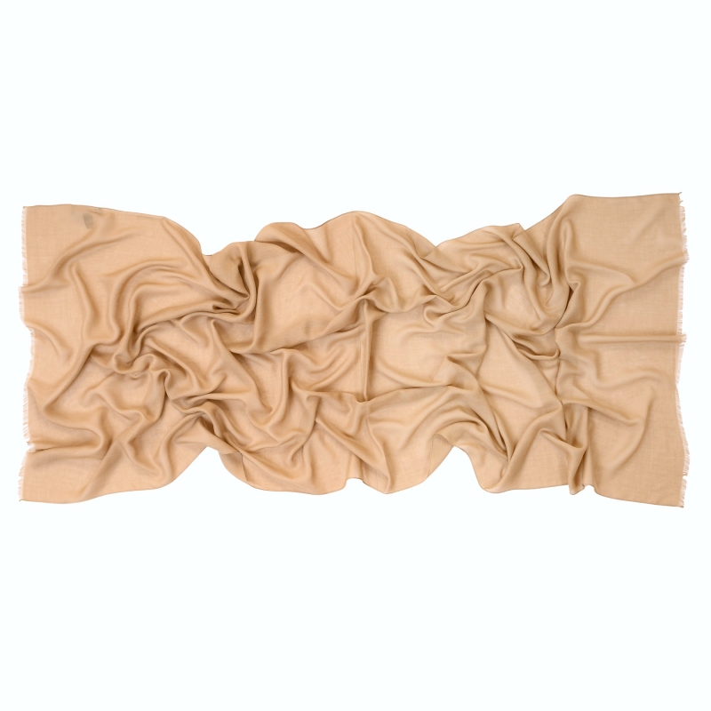 Modal & Wool women shawl Hug Me Up beige