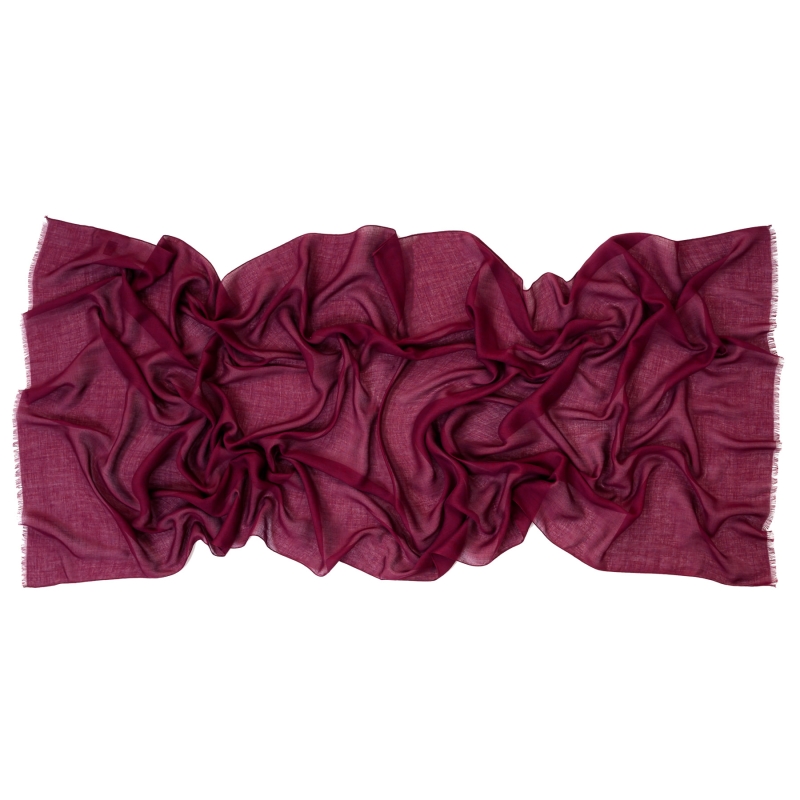 Modal & Wool women shawl Hug Me Up bordeaux