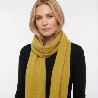 Cashmere scarf Navy