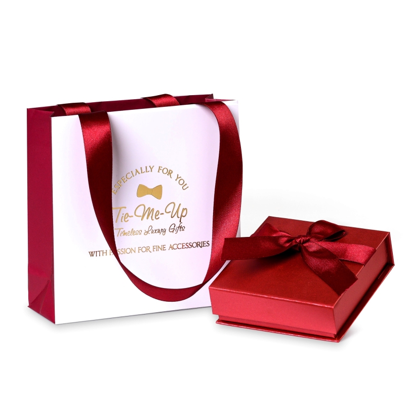Bratara argint Burgundy granat cu perla gold