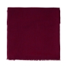 100% Wool Shawl and Silk Essencial Look bordeaux