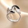 Silver Ring Liquid Power