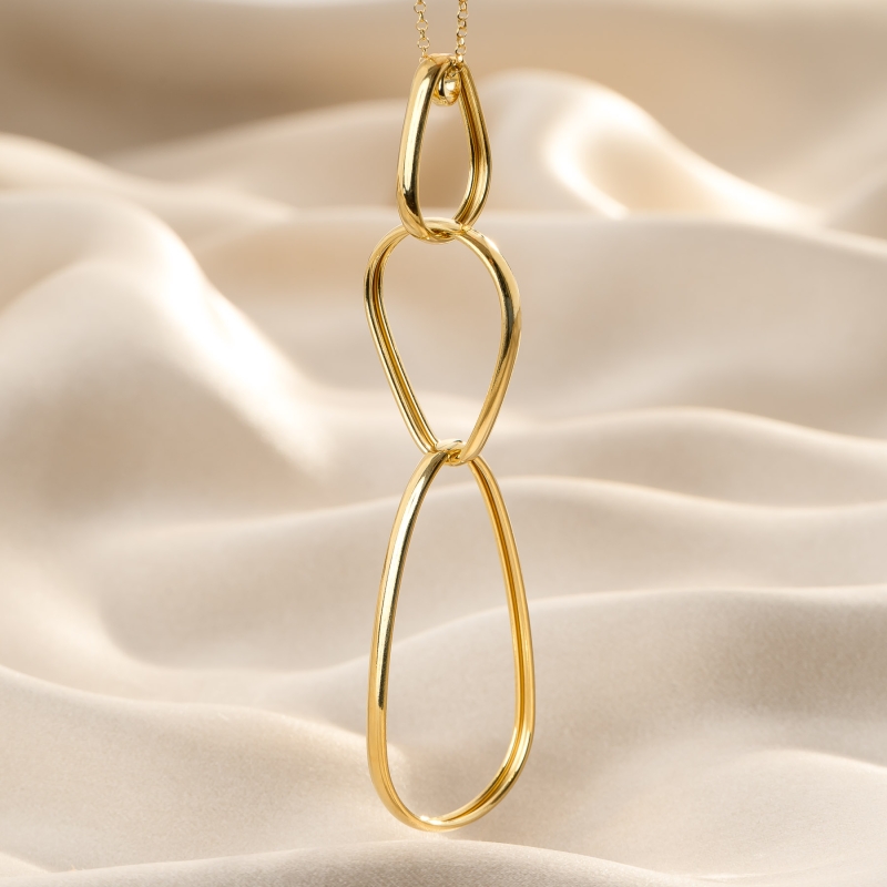 Absolute Crush Gold - Plated Silver Necklace