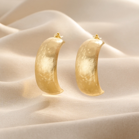 The Code Gold - Plated Silver Earrings
