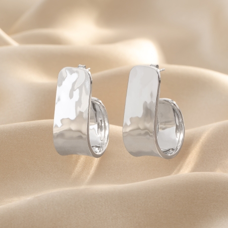 Dare for More Silver Earrings