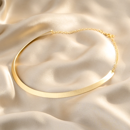 Oh Yes! This Is Mine Gold - Plated Silver Necklace