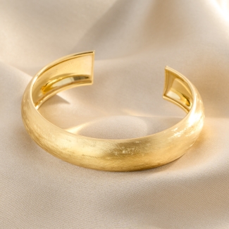 Bratara argint Addicted cuff gold