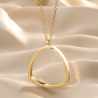 In the Mood. For Me. Gold - Plated Silver Necklace