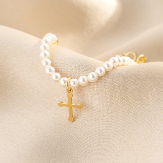 Believe In Gold - Plated Silver Bracelet