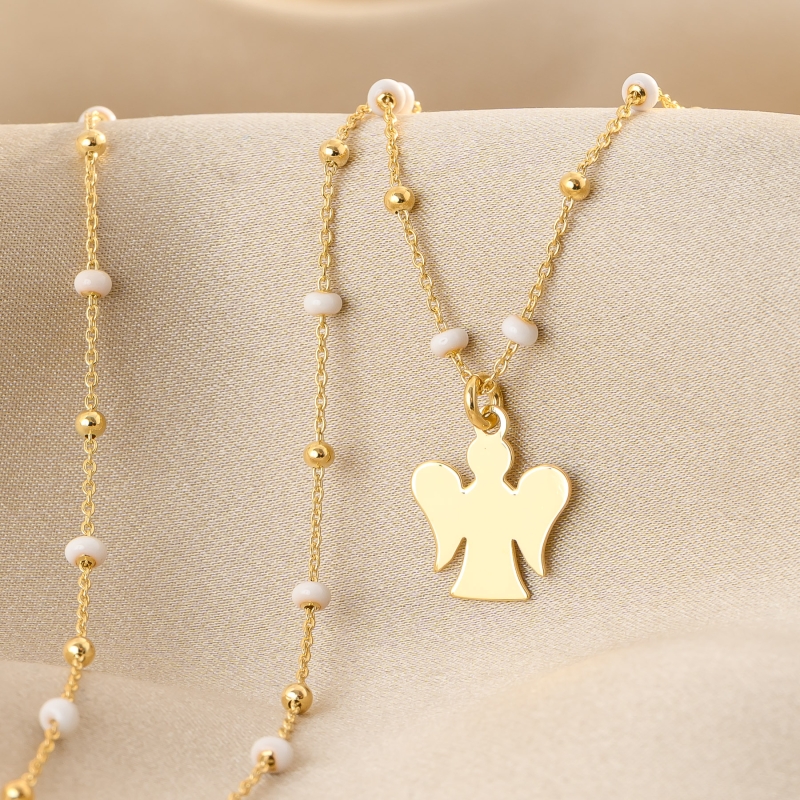 Magic Angel Gold - Plated Silver Necklace