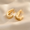 Dare for More Gold - Plated Silver Earrings