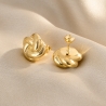 Cercei argint Signature Gold