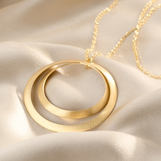 Colier lung argint Creole En Vogue gold