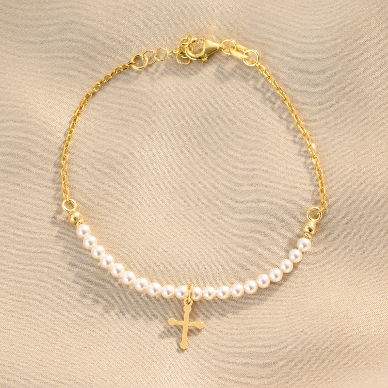 Believe In Gold - Plated Silver Bracelet