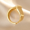 Silver Adjustable Ring Mirror of Gold