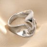 Silver Ring Liquid Power