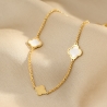 Bratara argint Iconic White gold