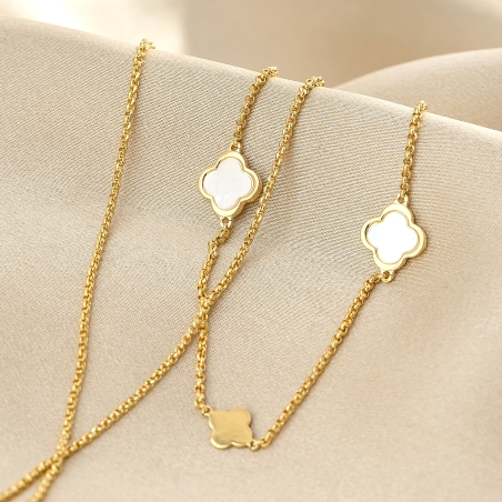 Colier argint Iconic White gold