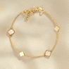 Silver Bracelet Spring White Gold