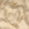 Colier argint My Pearls gold