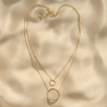 Silver Necklace Be With You Gold