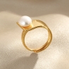 18K Gold Plated Silver Ring Allure Gold
