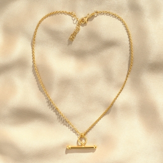 Gold Silver Necklace The Look. The Mood. The One.