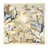 Wild Dreams Animal Print Silk Twill Scarf, Beige
