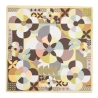 Esarfa matase S twill Lost in Bloom beige