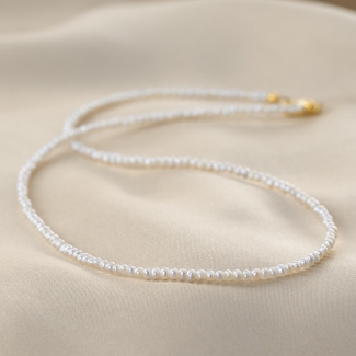 Colier argint Almost Innocent perle de cultura 2.5 mm, gold