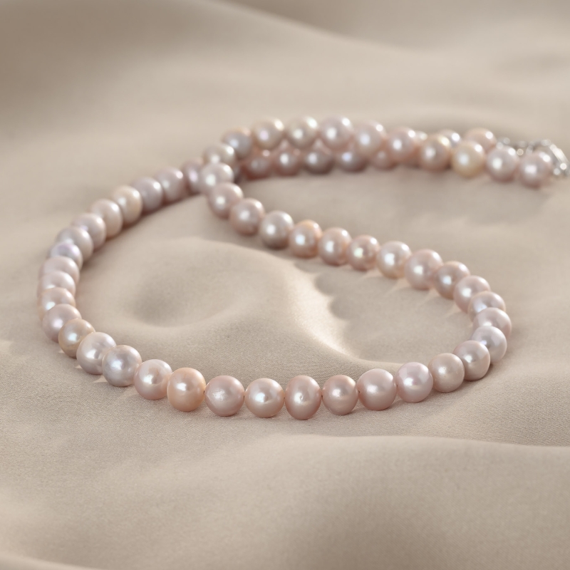 Colier argint Moonlight cu perle de cultura