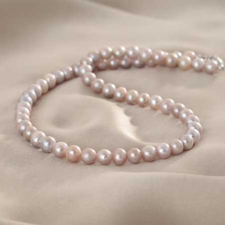 Colier argint Moonlight cu perle de cultura