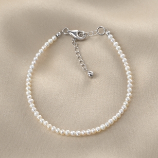 Bratara argint Really. You Need It. perle de cultura 3 mm