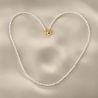 Colier argint Almost Innocent perle de cultura 2.5 mm, gold