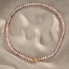 Colier argint Not So Innocent perle de cultura, gold