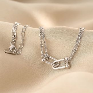 925 Silver Bracelet U-Link 4Ever