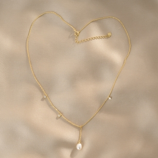 Colier argint Pearl2Love gold