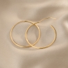 Cercei argint M Just Creole gold