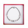 Silver and white pearl bracelet Irresistible