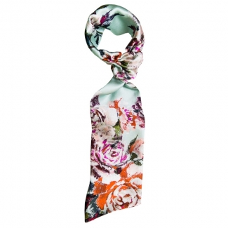 Esarfa cu volan Neige Roses