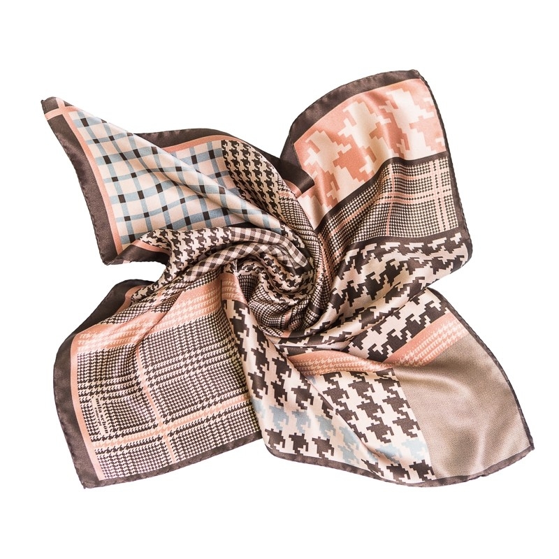 Silk Scarf Mila Schon Iconic Terra