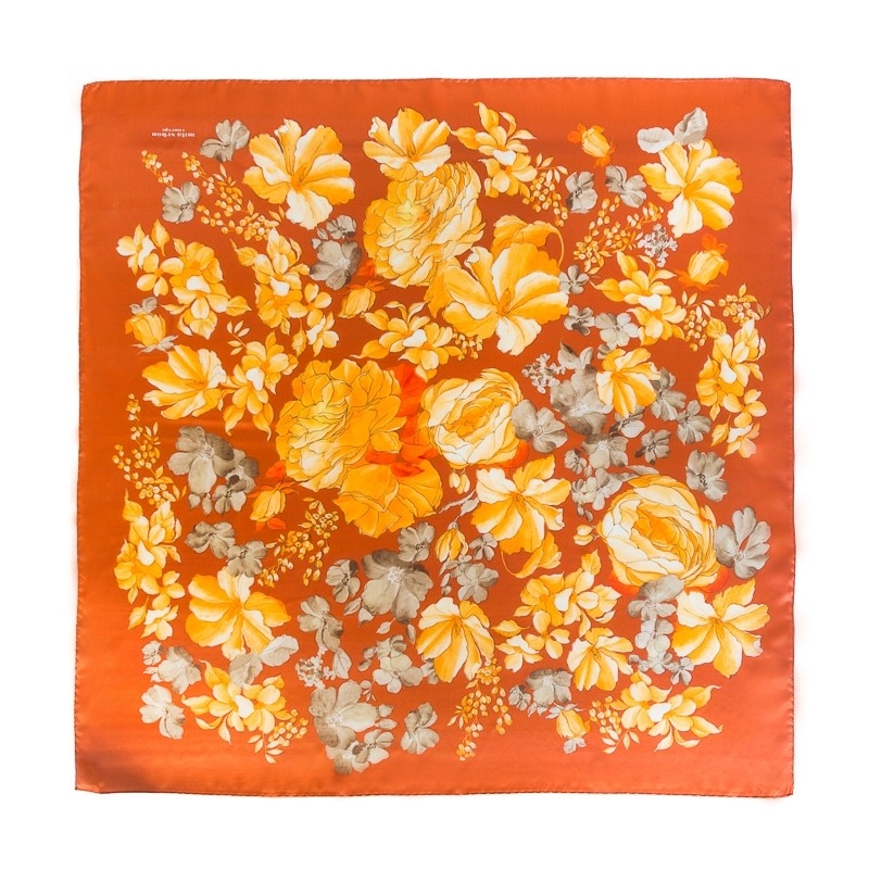 Silk Scarf Mila Schon Insieme caramel