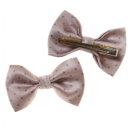 Fundiţă de păr bulinuţe bej