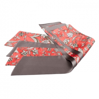 Eșarfă de păr gri Vanity