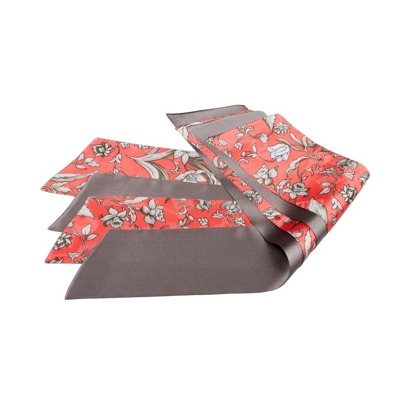 Eșarfă de păr gri Vanity