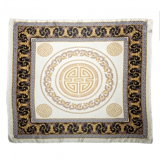 Marina D'Este Greek key black