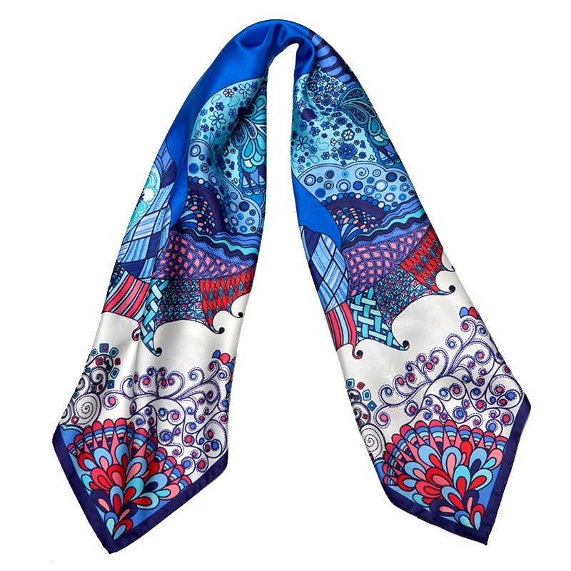 Silk Scarfa Mila Schon Bahmas Ocean